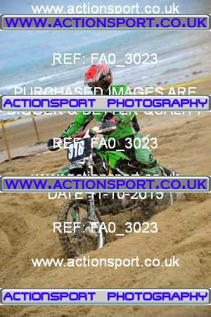Photo: FA0_3023 ActionSport Photography 11/10/2015 AMCA Purbeck MXC Weymouth Beach Race  _1_Juniors #318