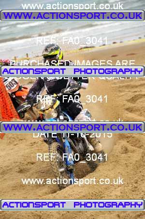 Photo: FA0_3041 ActionSport Photography 11/10/2015 AMCA Purbeck MXC Weymouth Beach Race  _1_Juniors #56