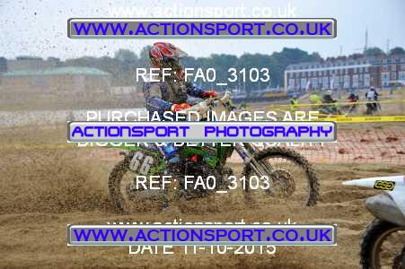 Photo: FA0_3103 ActionSport Photography 11/10/2015 AMCA Purbeck MXC Weymouth Beach Race  _1_Juniors #66