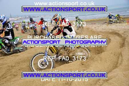 Photo: FA0_3173 ActionSport Photography 11/10/2015 AMCA Purbeck MXC Weymouth Beach Race  _1_Juniors #450