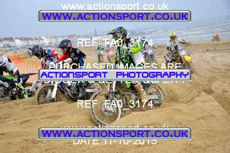 Photo: FA0_3174 ActionSport Photography 11/10/2015 AMCA Purbeck MXC Weymouth Beach Race  _1_Juniors #450