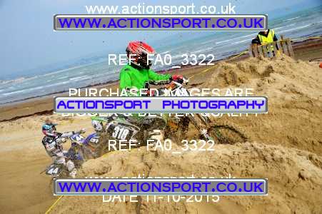 Photo: FA0_3322 ActionSport Photography 11/10/2015 AMCA Purbeck MXC Weymouth Beach Race  _1_Juniors #318