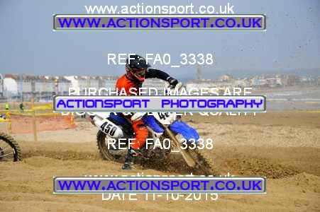 Photo: FA0_3338 ActionSport Photography 11/10/2015 AMCA Purbeck MXC Weymouth Beach Race  _1_Juniors #450