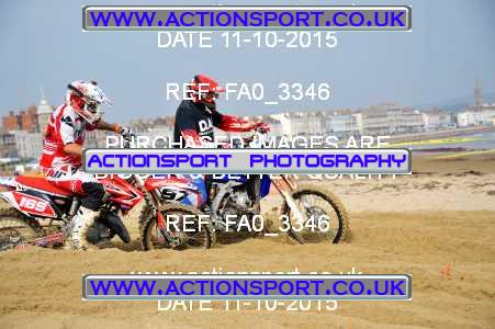 Photo: FA0_3346 ActionSport Photography 11/10/2015 AMCA Purbeck MXC Weymouth Beach Race  _1_Juniors #97