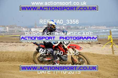Photo: FA0_3356 ActionSport Photography 11/10/2015 AMCA Purbeck MXC Weymouth Beach Race  _1_Juniors #417