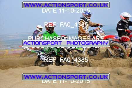 Photo: FA0_4385 ActionSport Photography 11/10/2015 AMCA Purbeck MXC Weymouth Beach Race  _1_Juniors #318