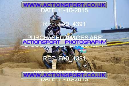 Photo: FA0_4391 ActionSport Photography 11/10/2015 AMCA Purbeck MXC Weymouth Beach Race  _1_Juniors #32