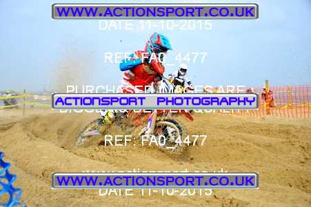 Photo: FA0_4477 ActionSport Photography 11/10/2015 AMCA Purbeck MXC Weymouth Beach Race  _1_Juniors #86