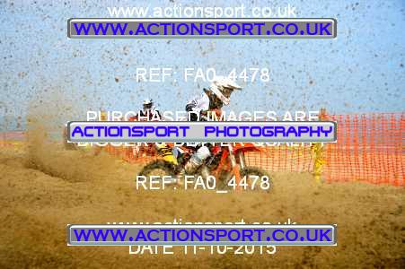 Photo: FA0_4478 ActionSport Photography 11/10/2015 AMCA Purbeck MXC Weymouth Beach Race  _1_Juniors #287