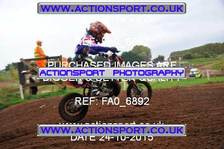 Photo: FA0_6892 ActionSport Photography 24/10/2015 YMSA Mid Sussex MCC - Compass Cup Mildenhall _2_65cc #8
