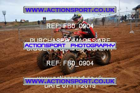 Photo: FB0_0904 ActionSport Photography 7,8/11/2015 AMCA Skegness Beach Race [Sat/Sun]  _2_Quads-Sidecars #342