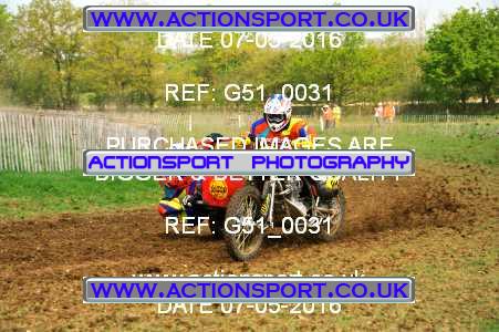 Photo: G51_0031 ActionSport Photography 07/05/2016 Mortimer Classic MC - Team Race  _2_Sidecars #50