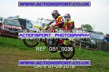 Photo: G51_0038 ActionSport Photography 07/05/2016 Mortimer Classic MC - Team Race  _2_Sidecars #50