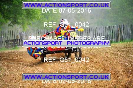 Photo: G51_0042 ActionSport Photography 07/05/2016 Mortimer Classic MC - Team Race  _2_Sidecars #50