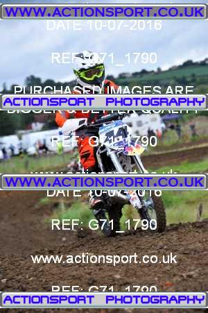 Photo: G71_1790 ActionSport Photography 10/07/2016 MCF South Somerset MX - Grittenham _6_65cc