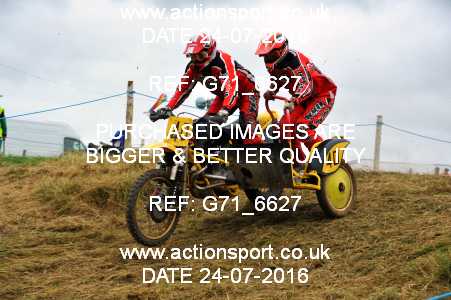 Photo: G71_6627 ActionSport Photography 24/07/2016 Dorset Classic Scramble Club - Galhampton  _6_Sidecars #40