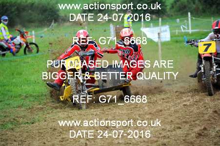 Photo: G71_6668 ActionSport Photography 24/07/2016 Dorset Classic Scramble Club - Galhampton  _6_Sidecars #40