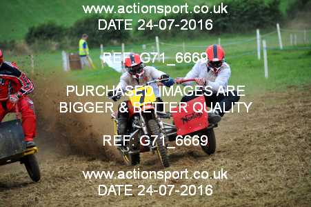 Photo: G71_6669 ActionSport Photography 24/07/2016 Dorset Classic Scramble Club - Galhampton  _6_Sidecars #7