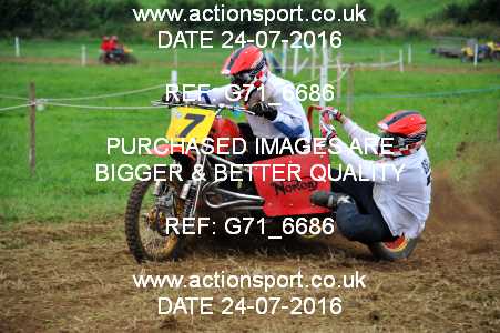 Photo: G71_6686 ActionSport Photography 24/07/2016 Dorset Classic Scramble Club - Galhampton  _6_Sidecars #7