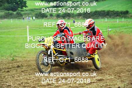 Photo: G71_6688 ActionSport Photography 24/07/2016 Dorset Classic Scramble Club - Galhampton  _6_Sidecars #40