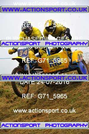 Photo: G71_5965 ActionSport Photography 24/07/2016 Dorset Classic Scramble Club - Galhampton  _6_Sidecars #34