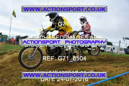 Photo: G71_6104 ActionSport Photography 24/07/2016 Dorset Classic Scramble Club - Galhampton  _2_Pre65Upto350-Pre74Upto250-125s #31