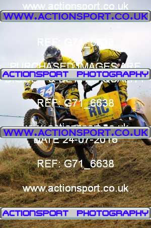 Photo: G71_6638 ActionSport Photography 24/07/2016 Dorset Classic Scramble Club - Galhampton  _6_Sidecars #34