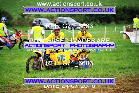 Photo: G71_6683 ActionSport Photography 24/07/2016 Dorset Classic Scramble Club - Galhampton  _6_Sidecars #34