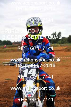 Photo: G71_7141 ActionSport Photography 30/07/2016 MCF Portsmouth MXC [Sat] - Culham _4_Rookies #14