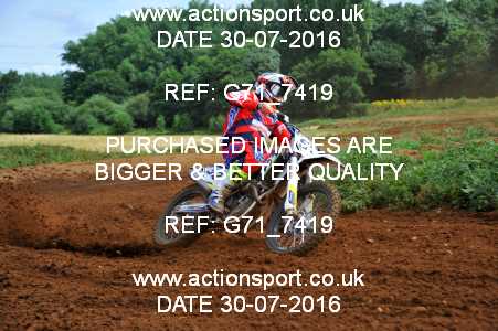 Photo: G71_7419 ActionSport Photography 30/07/2016 MCF Portsmouth MXC [Sat] - Culham _1_Vets #52