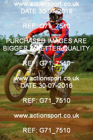 Photo: G71_7510 ActionSport Photography 30/07/2016 MCF Portsmouth MXC [Sat] - Culham _1_Vets #52