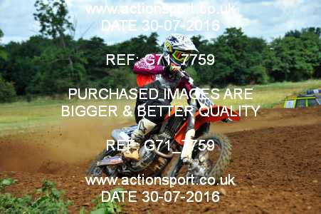 Photo: G71_7759 ActionSport Photography 30/07/2016 MCF Portsmouth MXC [Sat] - Culham _3_MX1 #592
