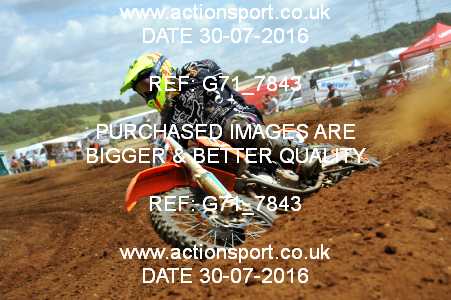 Photo: G71_7843 ActionSport Photography 30/07/2016 MCF Portsmouth MXC [Sat] - Culham _3_MX1 #666