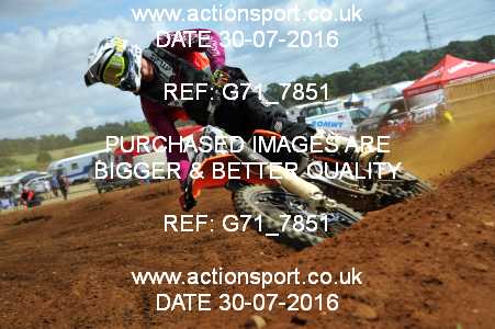 Photo: G71_7851 ActionSport Photography 30/07/2016 MCF Portsmouth MXC [Sat] - Culham _3_MX1 #592