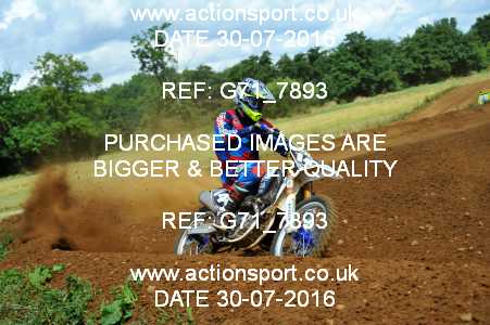 Photo: G71_7893 ActionSport Photography 30/07/2016 MCF Portsmouth MXC [Sat] - Culham _4_Rookies #14
