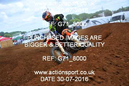 Photo: G71_8000 ActionSport Photography 30/07/2016 MCF Portsmouth MXC [Sat] - Culham _4_Rookies #113