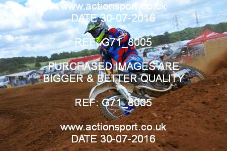 Photo: G71_8005 ActionSport Photography 30/07/2016 MCF Portsmouth MXC [Sat] - Culham _4_Rookies #14