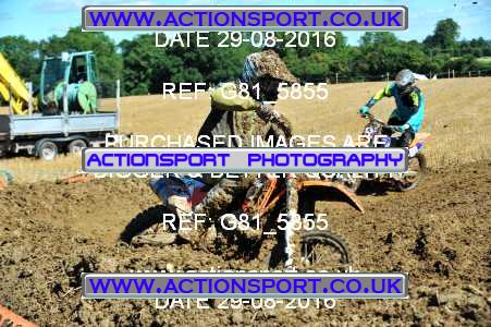Photo: G81_5855 ActionSport Photography 29/08/2016 AMCA Bath AMCC [Mon] - Farleigh Hungerford  _4_MX2Seniors #100