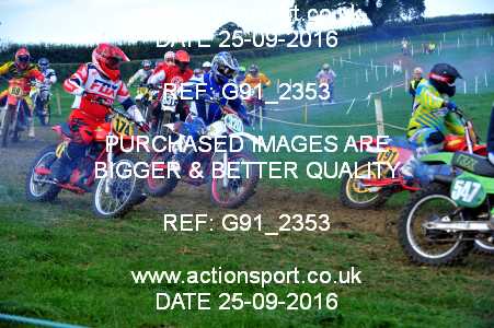 Photo: G91_2353 ActionSport Photography 25/09/2016 Dorset Classic Scramble Club - West Bourton  _4_TwinshockC #174