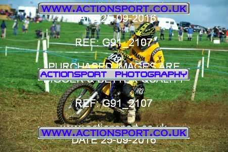 Photo: G91_2107 ActionSport Photography 25/09/2016 Dorset Classic Scramble Club - West Bourton  _2_Pre65Upto350-Pre74Upto250-125s #103