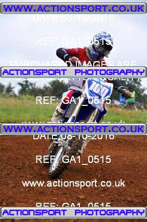 Photo: GA1_0515 ActionSport Photography 08/10/2016 Thornbury MX Practice - Westonbirt 1030_Juniors