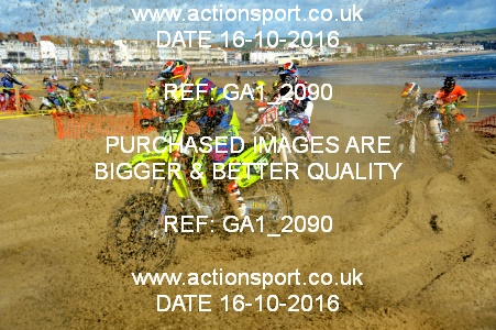 Photo: GA1_2090 ActionSport Photography 16/10/2016 AMCA Purbeck MXC Weymouth Beach Race  _2_Seniors #975
