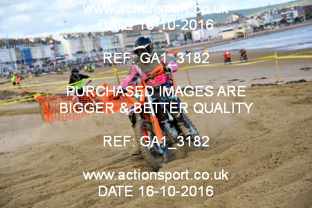 Photo: GA1_3182 ActionSport Photography 16/10/2016 AMCA Purbeck MXC Weymouth Beach Race  _2_Seniors #11