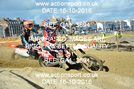 Photo: GA1_3694 ActionSport Photography 16/10/2016 AMCA Purbeck MXC Weymouth Beach Race  _3_Experts #136