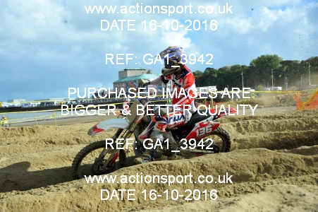 Photo: GA1_3942 ActionSport Photography 16/10/2016 AMCA Purbeck MXC Weymouth Beach Race  _3_Experts #136