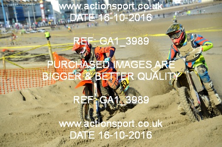 Photo: GA1_3989 ActionSport Photography 16/10/2016 AMCA Purbeck MXC Weymouth Beach Race  _3_Experts #352