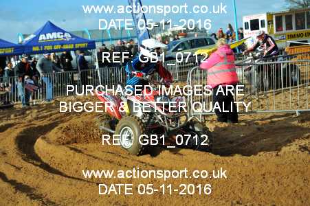 Photo: GB1_0712 ActionSport Photography 5,6/11/2016 AMCA Skegness Beach Race [Sat/Sun]  _2_Quads-Sidecars #409