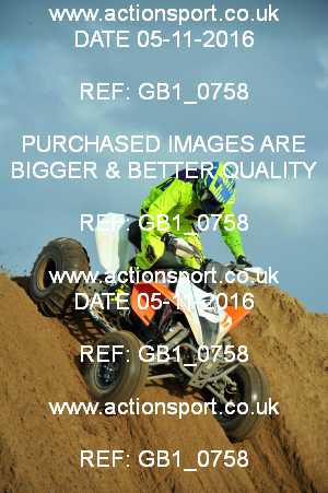 Photo: GB1_0758 ActionSport Photography 5,6/11/2016 AMCA Skegness Beach Race [Sat/Sun]  _2_Quads-Sidecars #361