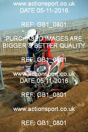 Photo: GB1_0801 ActionSport Photography 5,6/11/2016 AMCA Skegness Beach Race [Sat/Sun]  _2_Quads-Sidecars #409