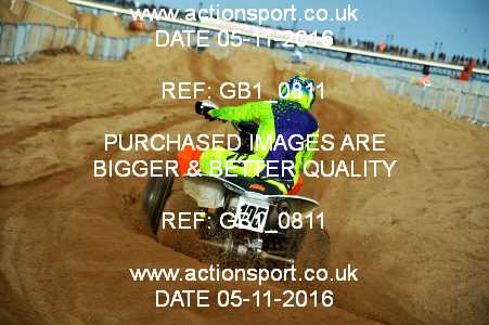 Photo: GB1_0811 ActionSport Photography 5,6/11/2016 AMCA Skegness Beach Race [Sat/Sun]  _2_Quads-Sidecars #361